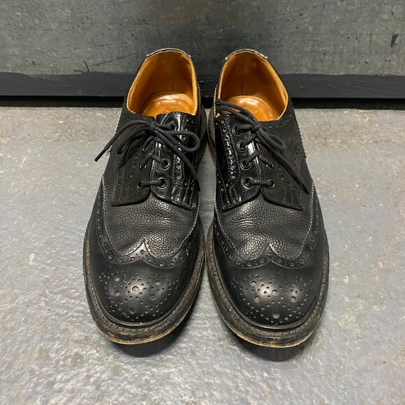 ENGINEERED GARMENTS x TRICKER'S GIBSON Multicolor Multi Leather Derby Shoes - Picture 2 of 12